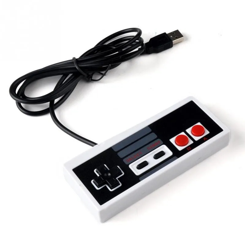 100 шт./лот USB контроллер для NES Windows PC MAC компьютера классический ретро проводной