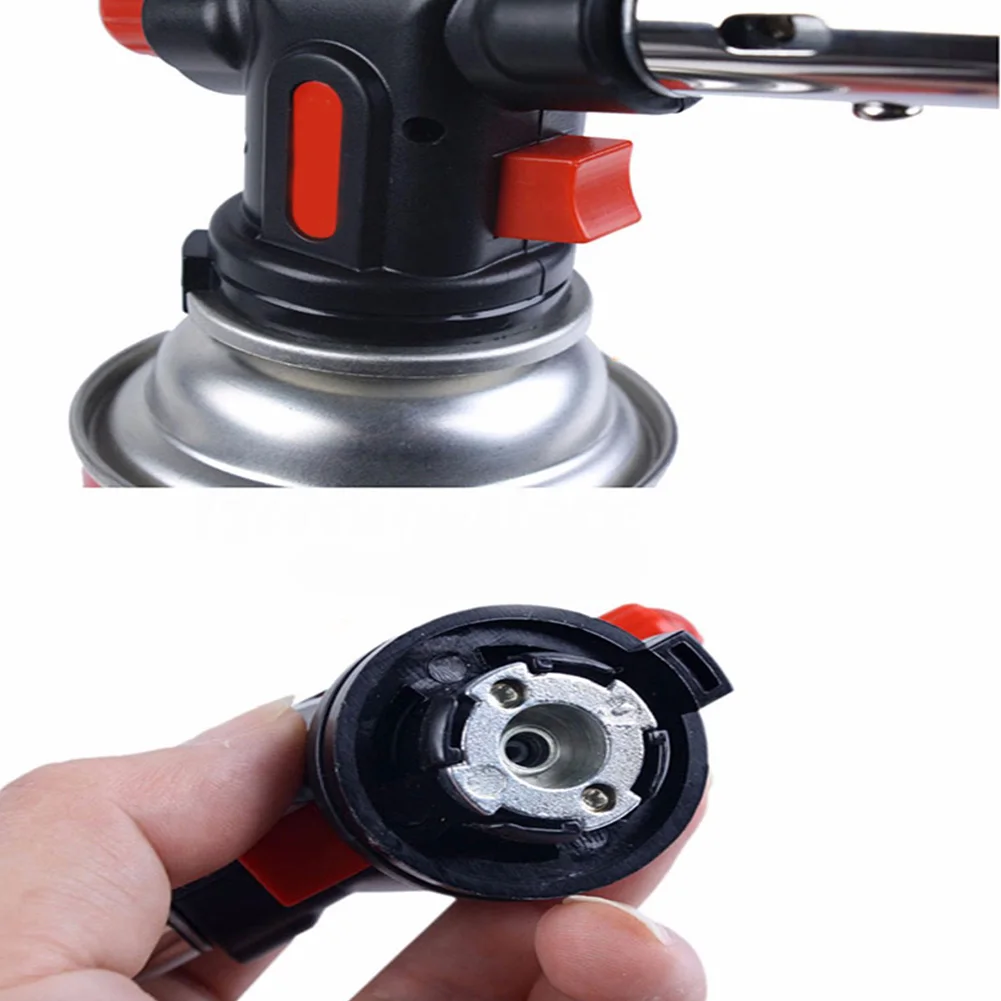 Portable Butane Gas Blow Camping Burner Torch BBQ Auto Ignition Cooking Flamethrower Welding Tool Outdoor Sprayer | Дом и сад