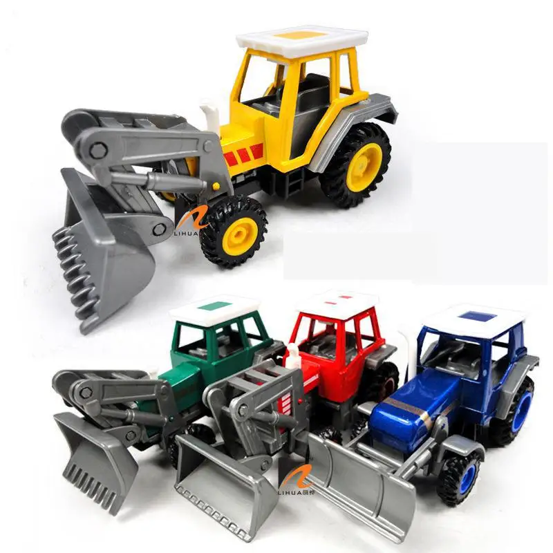 BOHS Alloy Pullback Toy Engineering Farm Agricultural Vehicles 4 Color Brinquedos Juguetes Model Car |