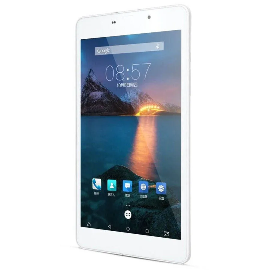 Планшетный ПК Cube T8 Ultimate/plus с поддержкой 4G LTE, 8" IPS дисплеем 1920x1200, Android 5.1, восьмиядерным процессором MTK8783, возможностью звонков, 2 ГБ оперативной памяти, 16 ГБ встроенной памяти и камерой 5 МП.