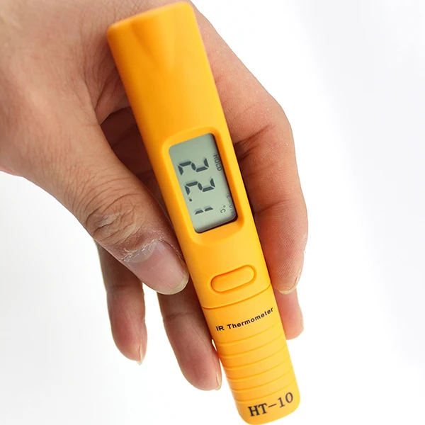 Мини-термометр XINTEST HT-10 ЖК-дисплей цифровой карманный инфракрасный термометр для