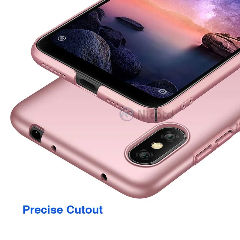 Роскошный чехол для ПК Xiaomi Redmi Note 6 pro 6,26 дюймов Nicotd жесткая матовая поверхность из поликарбоната задняя крышка чехол для телефона Чехлы для xiomi Redmi Note 6pro