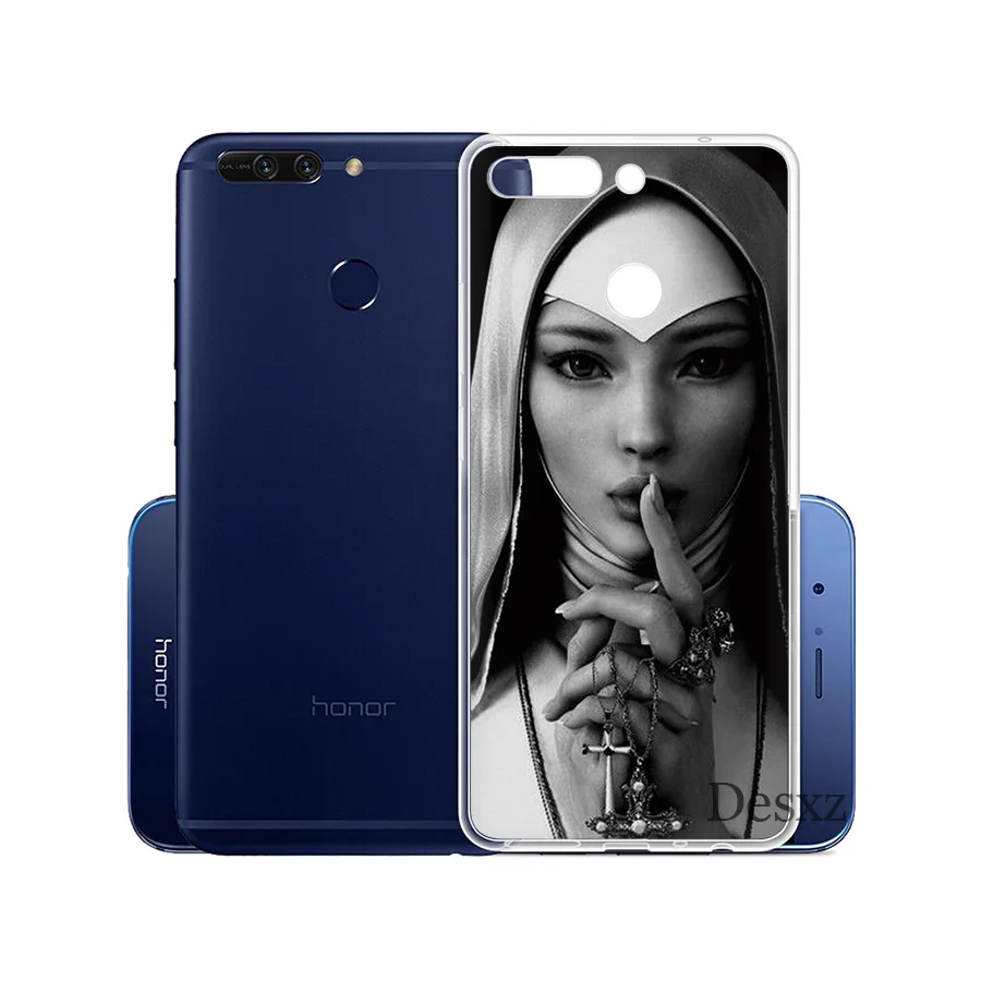 Nun Sexy Girl чехол для телефона Huawei Honor 6A 7A 7C 6C 7X Pro 8 8X 9 10 Lite Play | Мобильные телефоны и