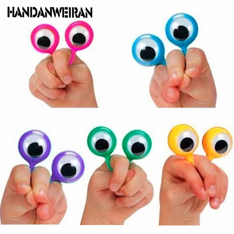 Новинка 24 шт./лот куклы для глаз пластиковые кольца с глазами сувениры детей