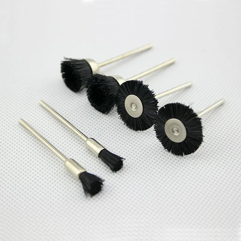 90 шт. Мини Ротари из нержавеющей стали набор кистей для проволоки маленький