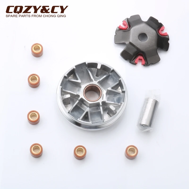 Scooter high performance Variator Set for Peugeot Buxy M 50 Elyseo 2004 Jetforce Looxor TSDI Vivacity 50cc |