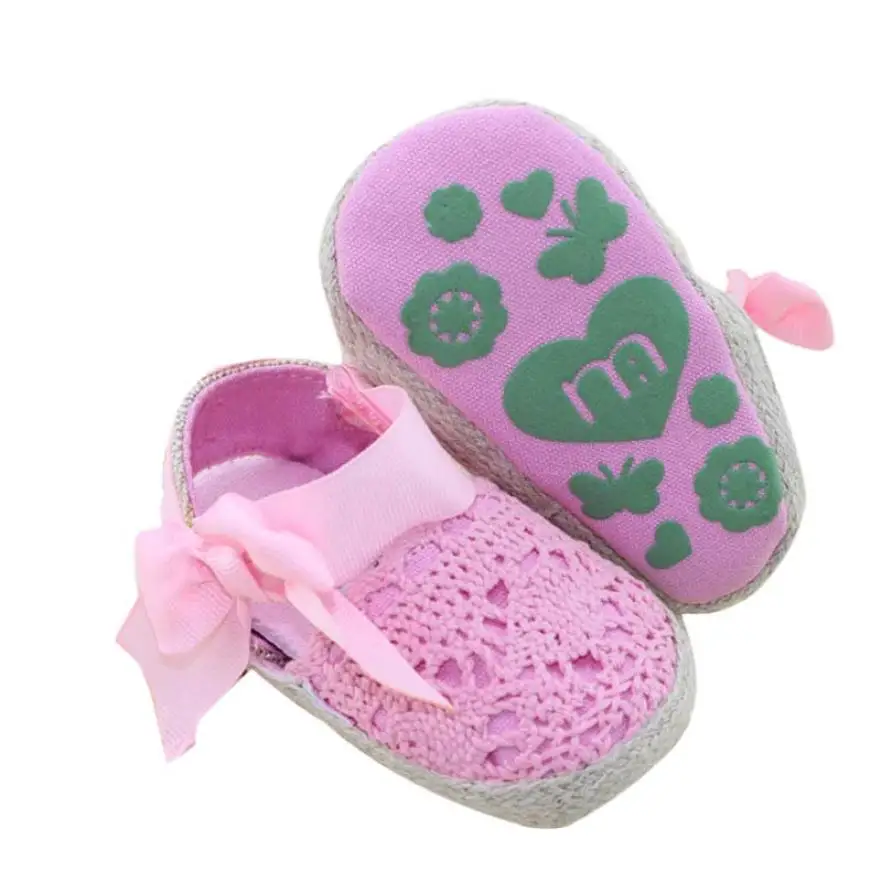LONSANT 2018 детская обувь принцессы первые ходунки с бантом C1925|prewalker shoes|infant toddlerfirst
