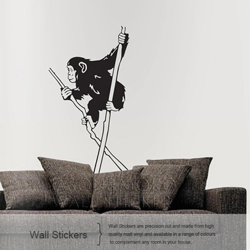 Бэнкси забавные орангутанг пижама с принтом обезьяна акробатики знак животного