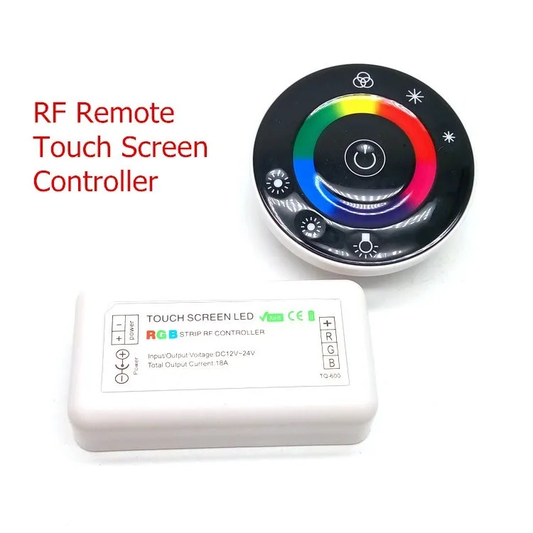 Светодиодная лента водонепроницаемая 5/10/15/20 м IP20/IP65 5050 RGB + 7 клавиш 2 4 ГГц