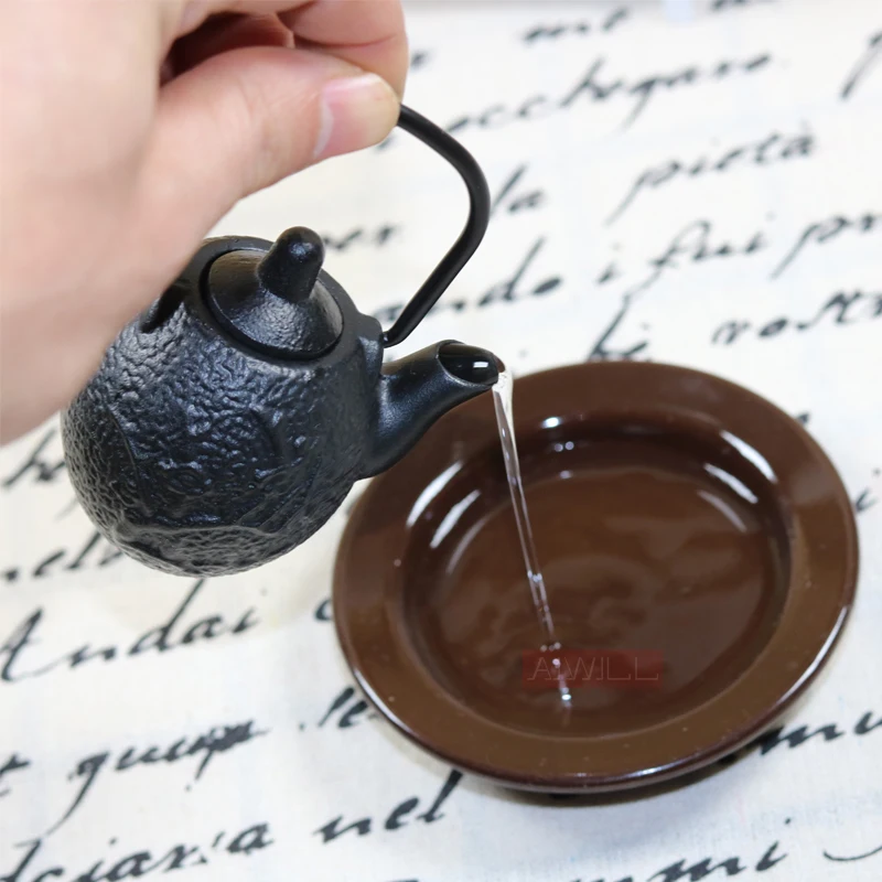 50ml Mini water bottle kettle Cast iron pet Variety of styles Small Bottle Kung Fu Tea | Дом и сад
