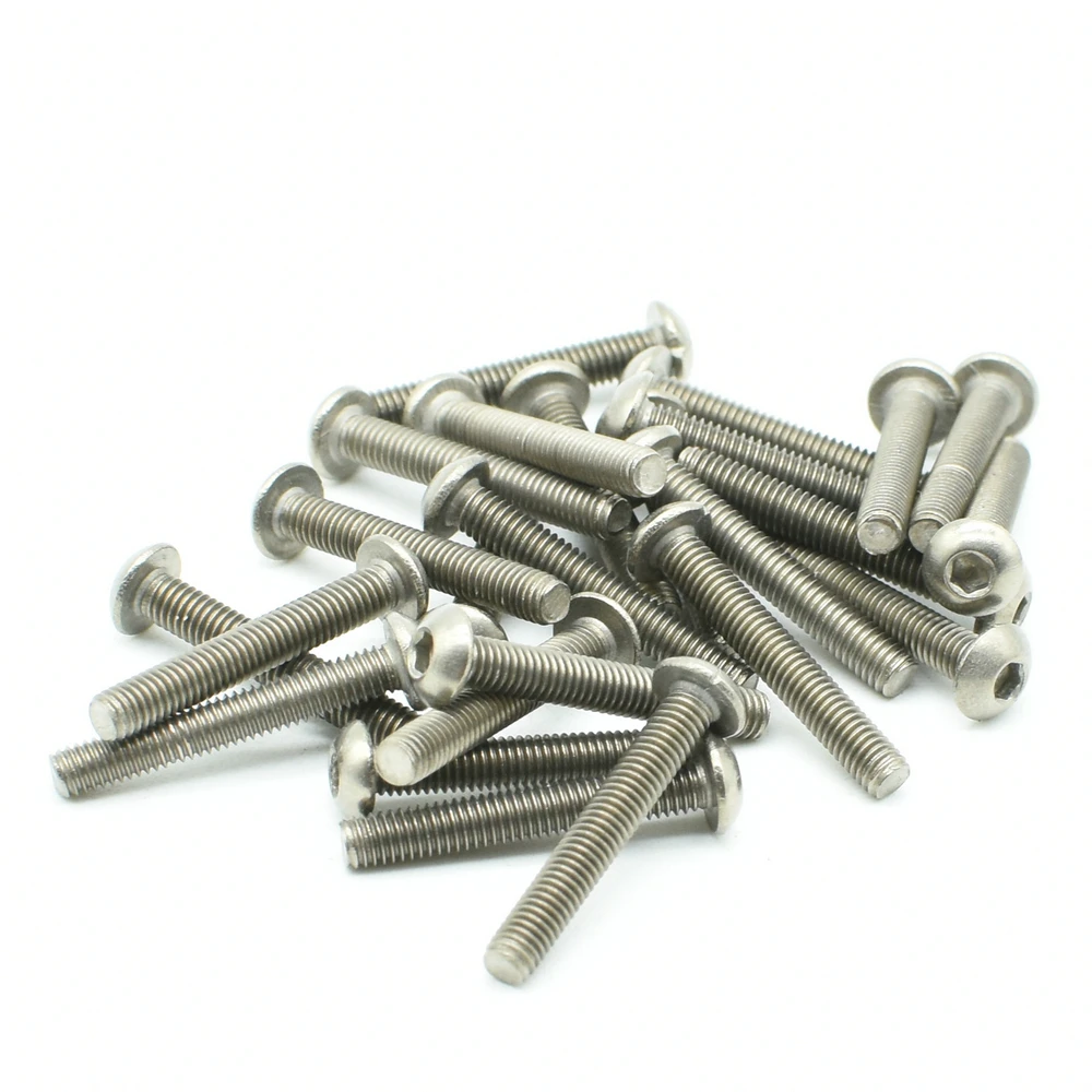 M3x5 6 8 10 12 15 20 25 30 35 40 45 50 мм Ti титановый болт с ферменной головкой Ti цвет не полированный класс 2 титановый винт Ti крепеж