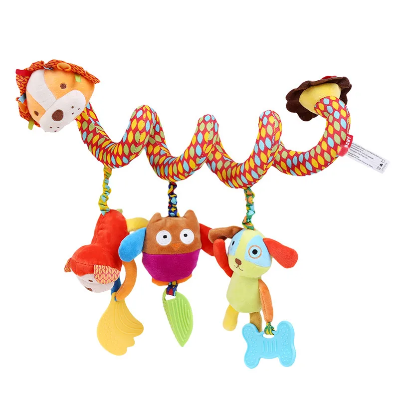 Детская кровать детские игрушки погремушки кольцо звуковая активность