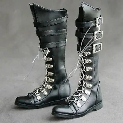 [Wamami] 54 # черные 1/3 DZ BJD Dollfie Кожаные Сапоги/Обувь ~ 9 см|shoe boxes for boots|shoe treeboots shoes cheap |