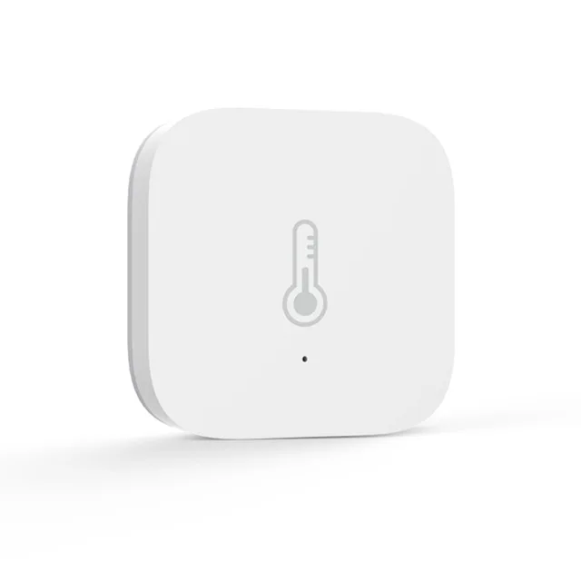 xiaomi AQara умный датчик температуры Hu mi dity, ZigBee Wifi беспроводная работа с xiaomi Smart home mi jia mi home App - Цвет: Белый