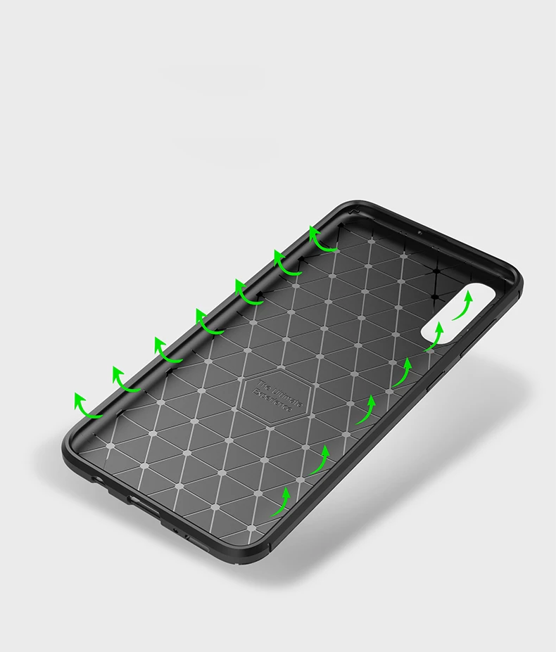 Для samsung Galaxy M10 M20 A10 A30 A40 A50 A70 чехол Корпус из углеродного волокна TPU чехол на заднюю панель мобильного телефона Coque