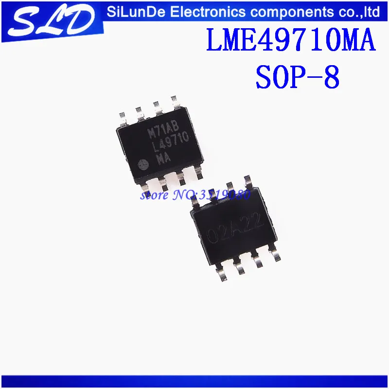 

2pcs/lot LME49710MA LME49710M L49710MA L49710 SOP-8 new and original In Stock