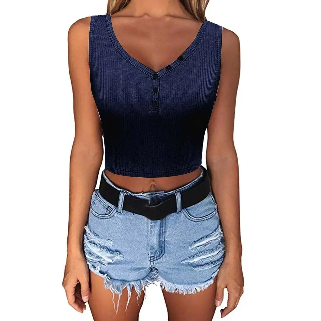 Женская майка без рукавов в стиле бохо тонкая летняя пляжная Повседневная Блузка