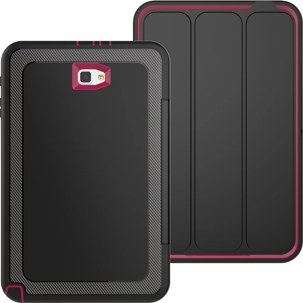 Для samsung Galaxy Tab A 10,1 T580 T585 SM-T580 Smart Cover Funda Защитная пленка для экрана для детей Противоударная Броня прочная полная защита