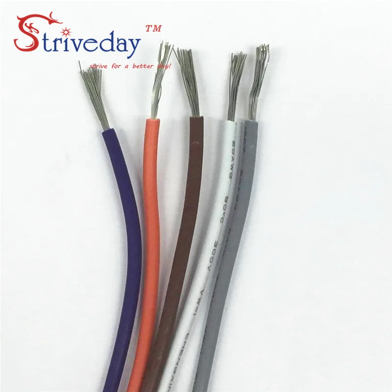 Электрический провод 1007 20 AWG 30 м Mix Kit box 1 2 Airline Copper PCB Wire DIY|electric wire|pcb wirewire cable |
