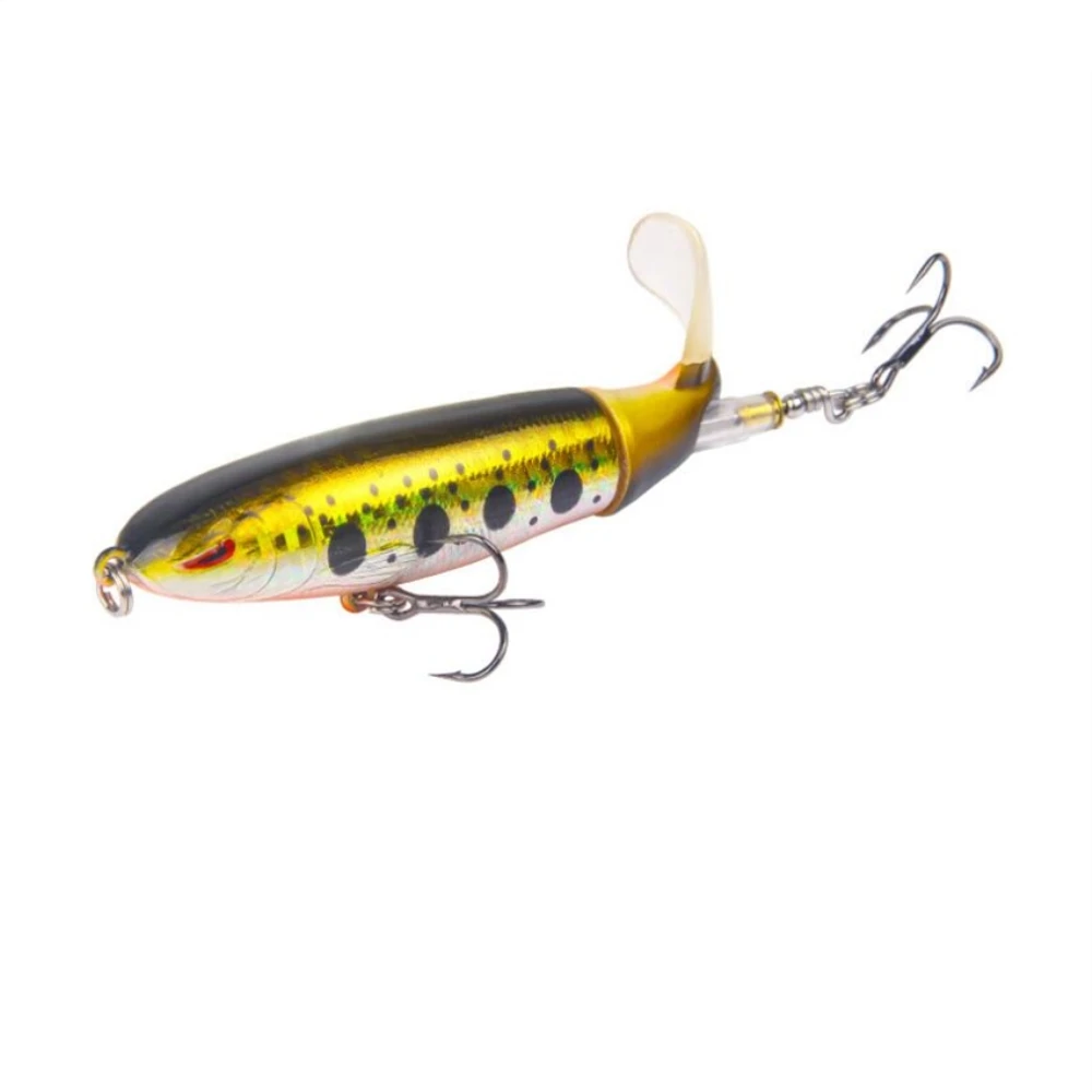 1 шт./лот Whopper plopper 10 см 13 г плавающий Поппер рыболовная приманка искусственная