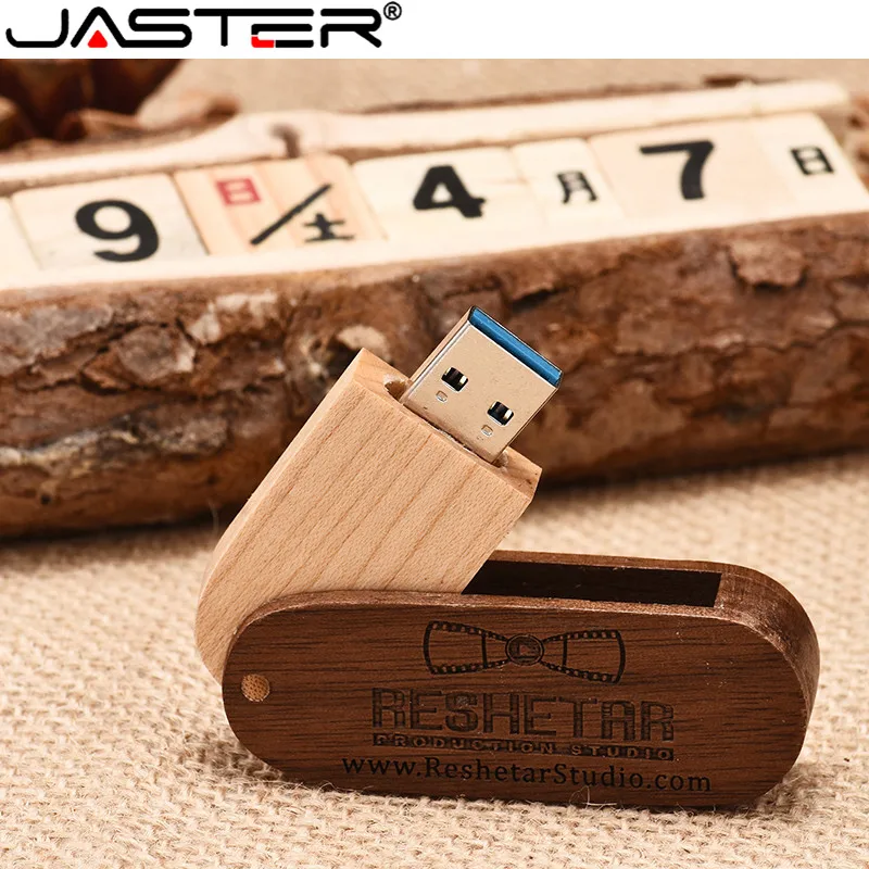 Usb флеш накопитель JASTER в деревянном корпусе 4/8/16/32/64 ГБ|USB флэш-накопители| |
