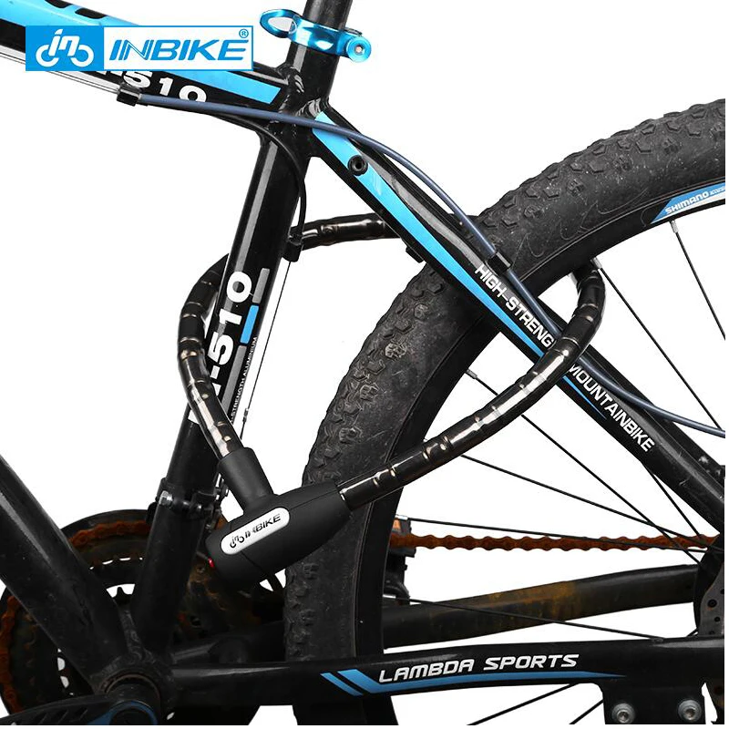 INBIKE велосипедный замок анти thelf запасных Запчасти для велосипедов аксессуары Cable