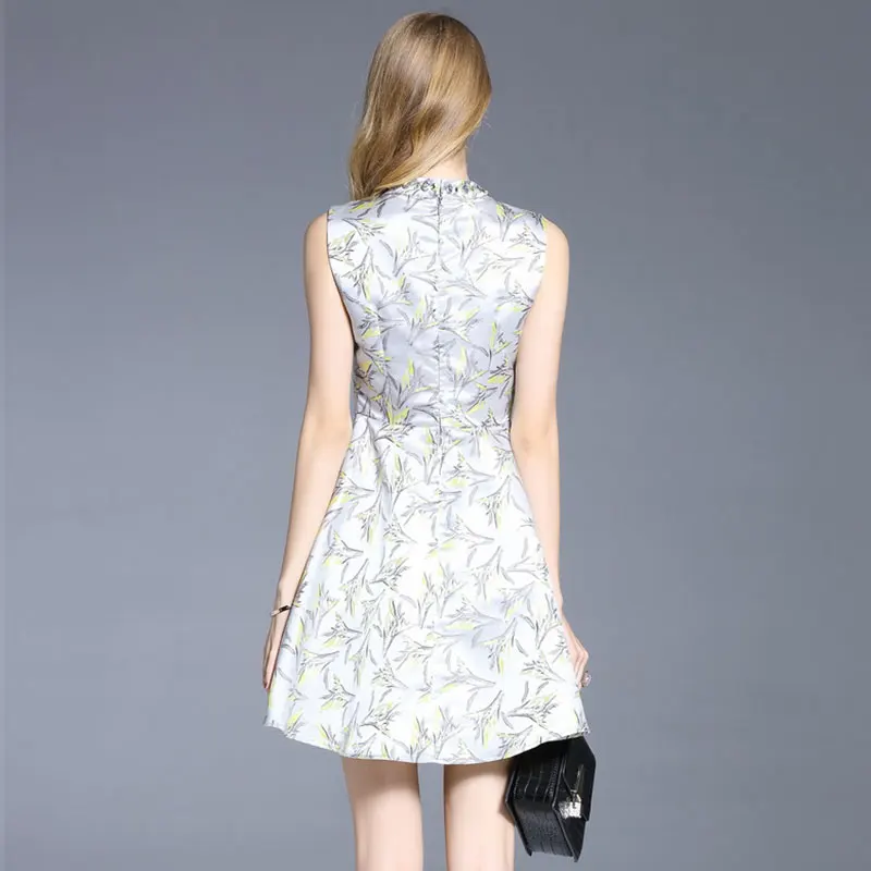 Платье женское летнее без рукавов батальных размеров 2017 | Женская одежда