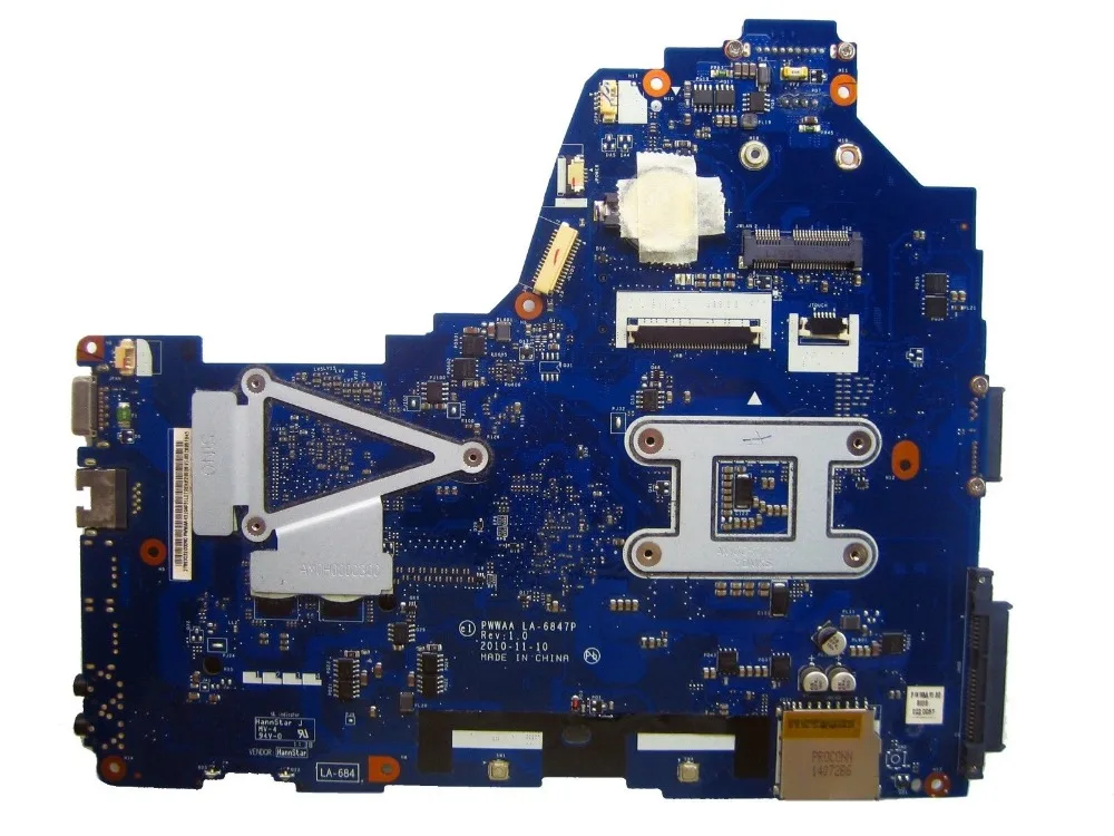 Материнская плата K000114920 PWWAA LA 6847P для ноутбука Toshiba Satellite C660 hm55|Док-станции