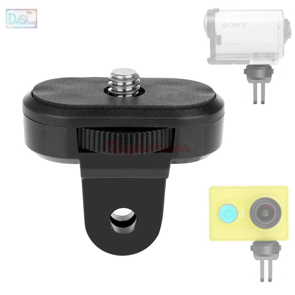 

Tripod Screw Mount Adapter 1/4 Monopod Accessory for Sony Action FDR-X3000 HDR-AS30V HDR-AS100V HDR AS15 AS20 AS30V AS300 AS200V