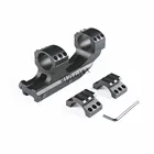 Сверхмощное, 1 дюйм, 25,4 мм, двойное кольцо, консоль, плоский верх, Вивер, крепление для прицела, 20 мм, планка для охоты