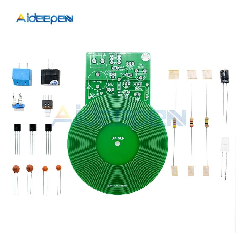 Высокочувствительный детектор металла Электронный Diy Kit DC 3 V-5 V бесконтактный датчик борту модуль электронной части металлоискатель "сделай сам"