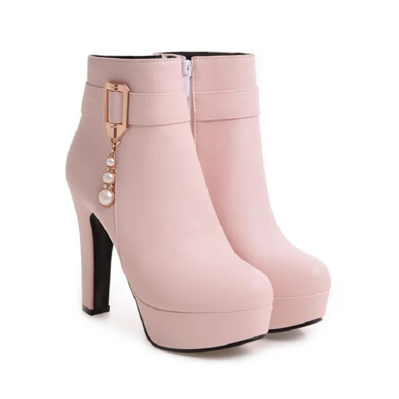 Cresfimix/2018 женские модные удобные бежевые осенние и зимние теплые ботинки botas femininas