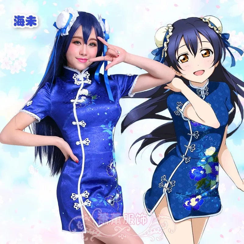 Обувь в стиле аниме «Живая любовь! Lovelive Minami Kotori Yazawa Nico Ayase Eli Нодзоми тодзё Kousaka Honoka Hoshizora Rin Cheongsam костюм для сцены, Косплея