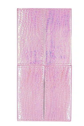 pink rectangular 1 шт. Русалка Рыбная чешуя держатель кисточки для ногтей чехол для хранения сумка Косметическая Ручка Органайзер макияж маникюр Дизайн ногтей инструмент аксессуар - Цвет: pink rectangular