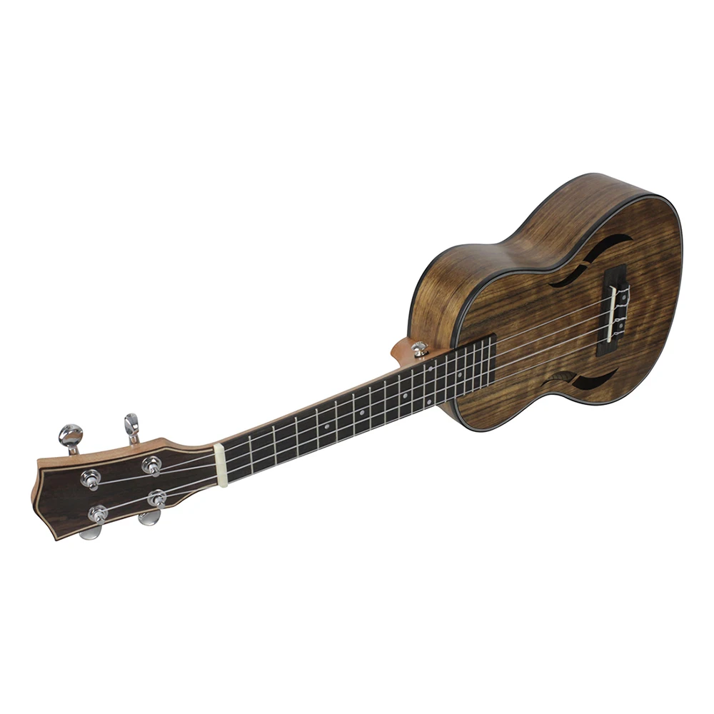 26 дюймов Акустическая Тенор укулеле Ukelele uke орехового дерева нейлоновая нить близко Тип настроечный винт жало инструмент с миниатюрная гитара укулеле сумка Капо