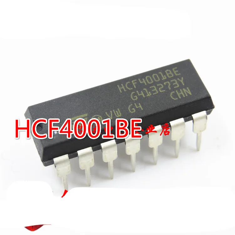 100 шт. HCF4001BE HCF4001 DIP|Запасные части| |