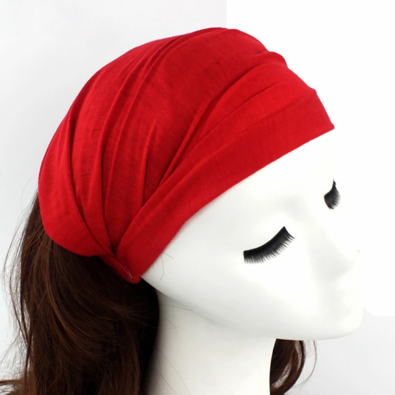 Модные женские хлопок Hairband аксессуары для волос Для женщин оголовье Обёрточная