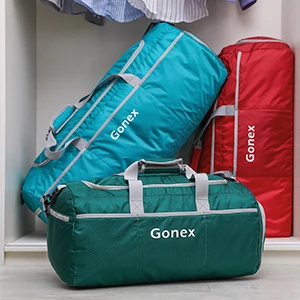 Gonex 70L складываемая дорожная сумка, легкая сумка для багажа, сумка на плечо, удобная сумка для отдыха на природе, Студенческая, походная, деловая