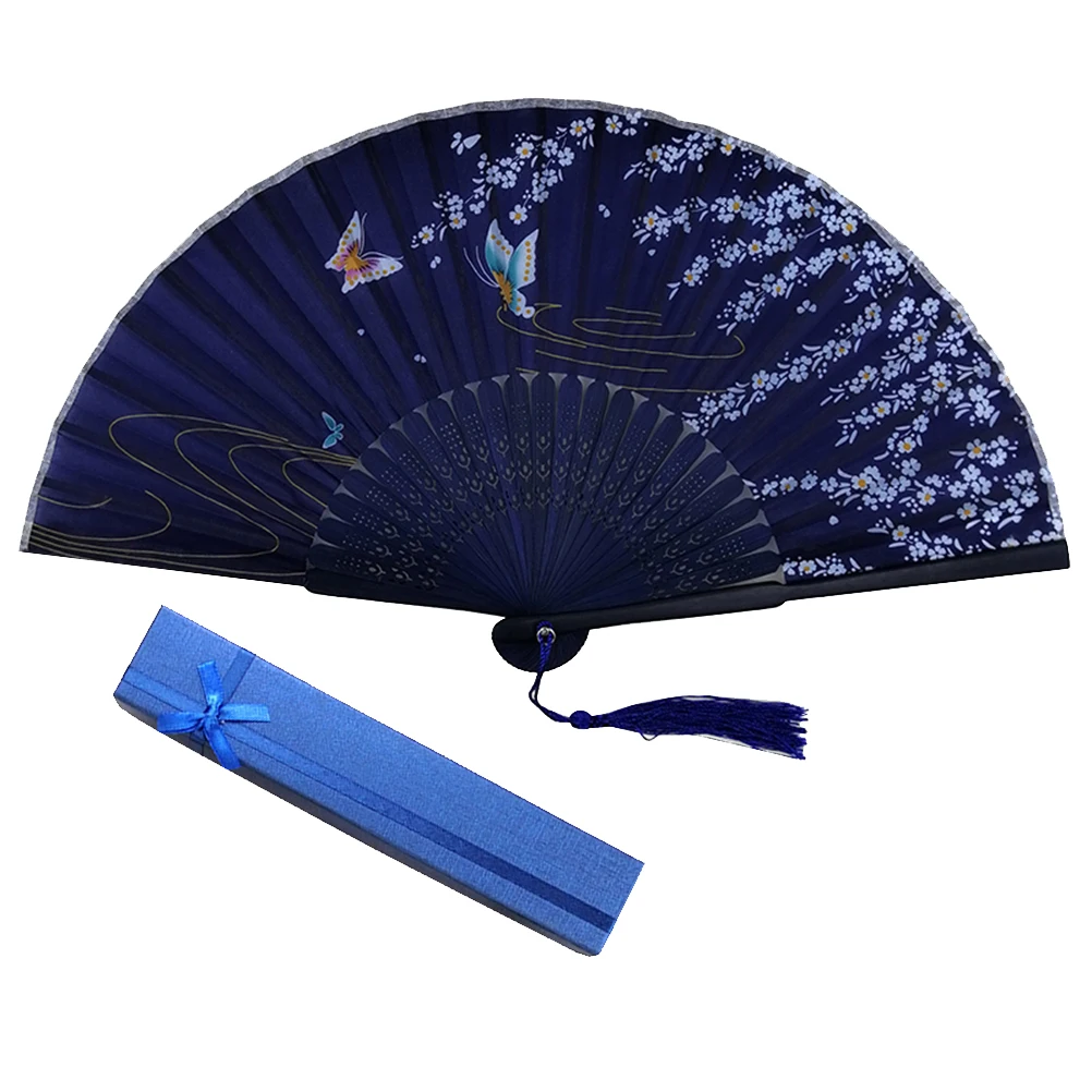 2 шт./упак. креативный складной веер в японском стиле классический бамбуковый