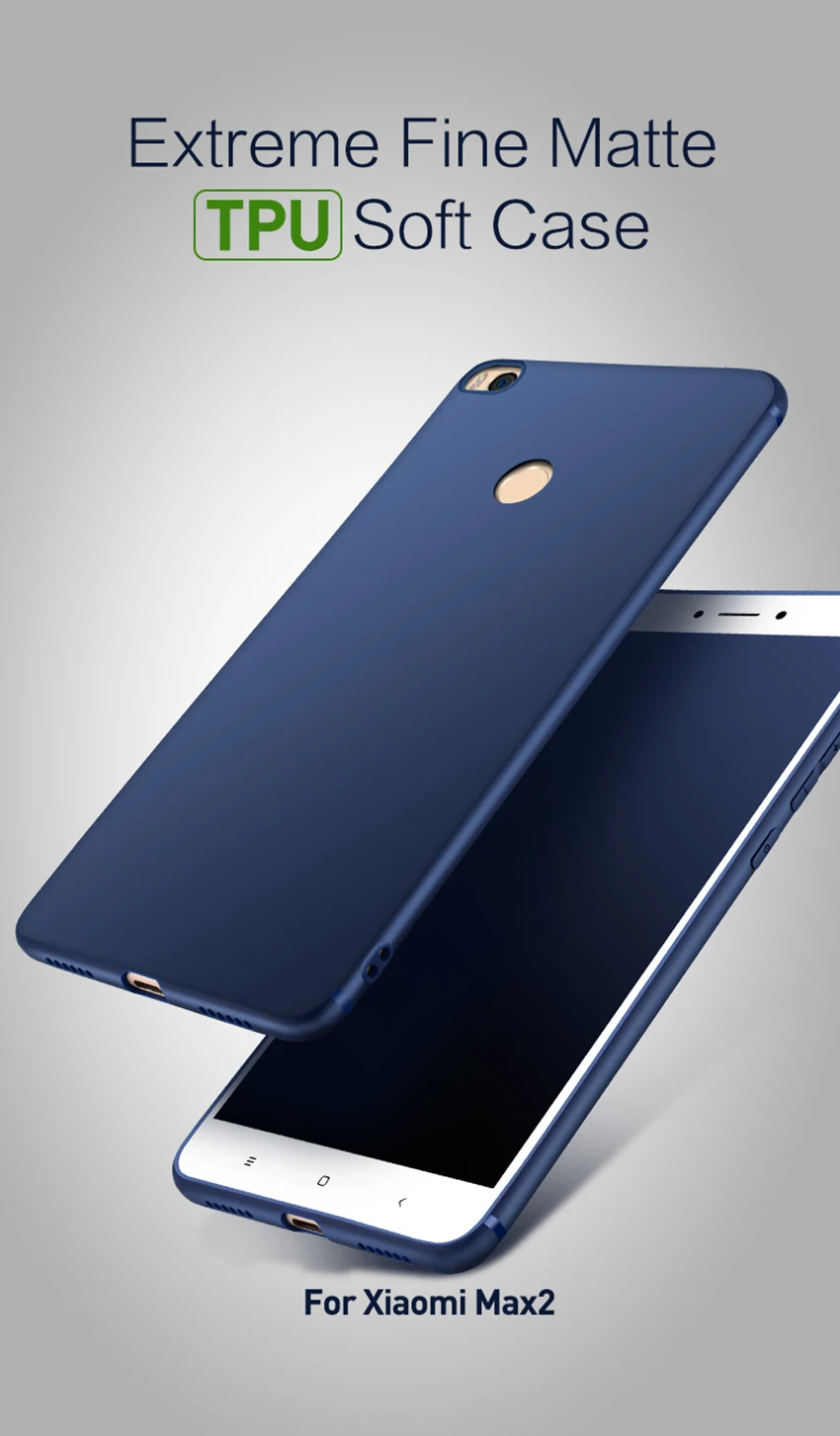 Tcicpc Xiaomi mi Max 2, чехол для Xiaomi mi Max2 чехол Роскошный ультра тонкий силикон TPU Защитный чехол для телефона для mi Max 2