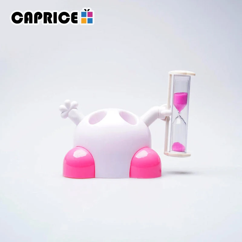 Держатель зубной щетки песочные часы с таймером на 3 минуты детские щеткой таймер