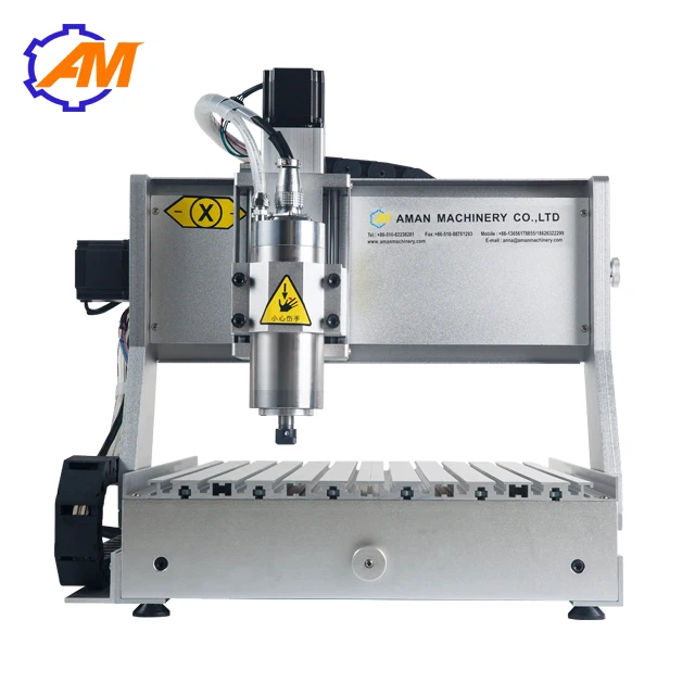1.5kw spindle+ 2.2kw VFD CNC Router CNC6040, Ball screw CNC 6040 engraving