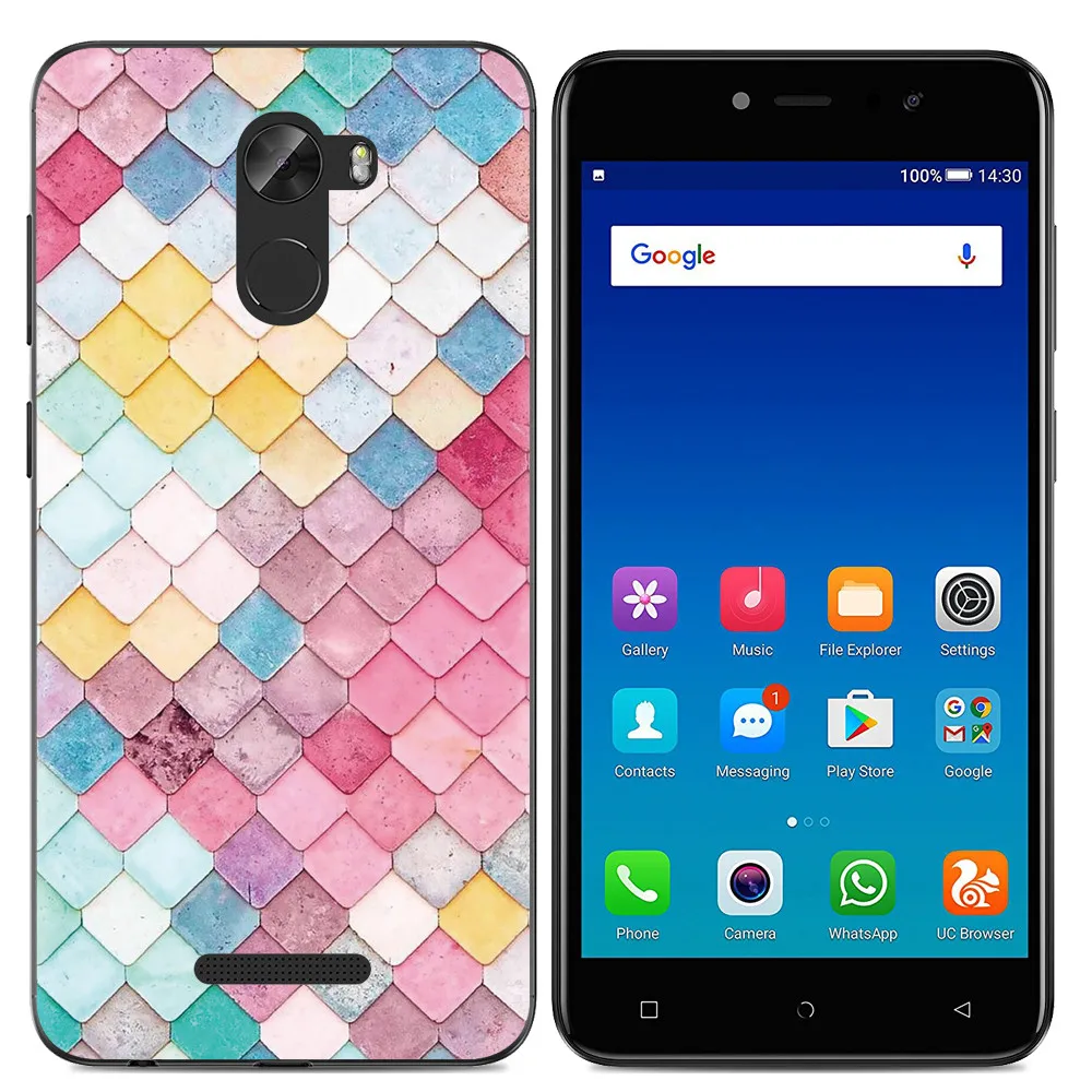 11 Чехол для телефона Gionee A1 Lite, 5,3 дюймов, милый мультяшный высококачественный мягкий чехол из ТПУ с рисунком, силиконовый чехол - Цвет: 11