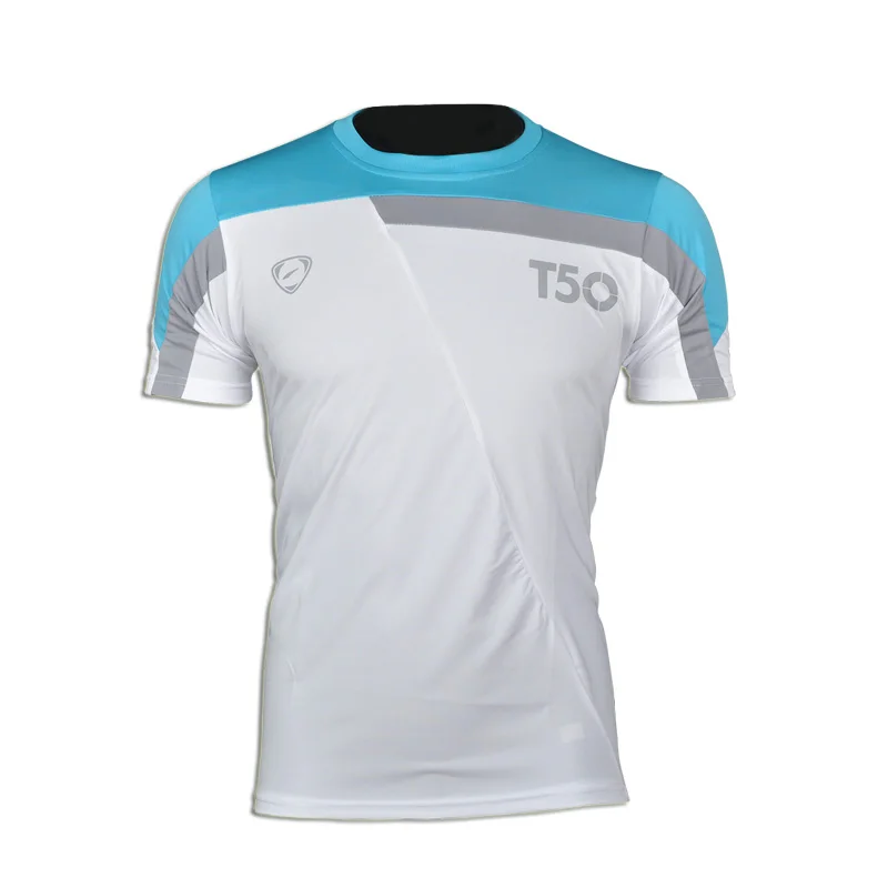 LSL135 White Jeansian, мужские спортивные футболки, футболки, футболки для бега, тренировок, тренажерного зала, фитнеса, бега, йоги, LSL069 - Цвет: LSL135 White