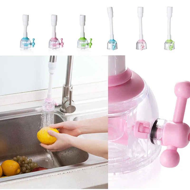 1 шт. поворотный носик Кухня раковина кран фитинги для труб с одной ручкой