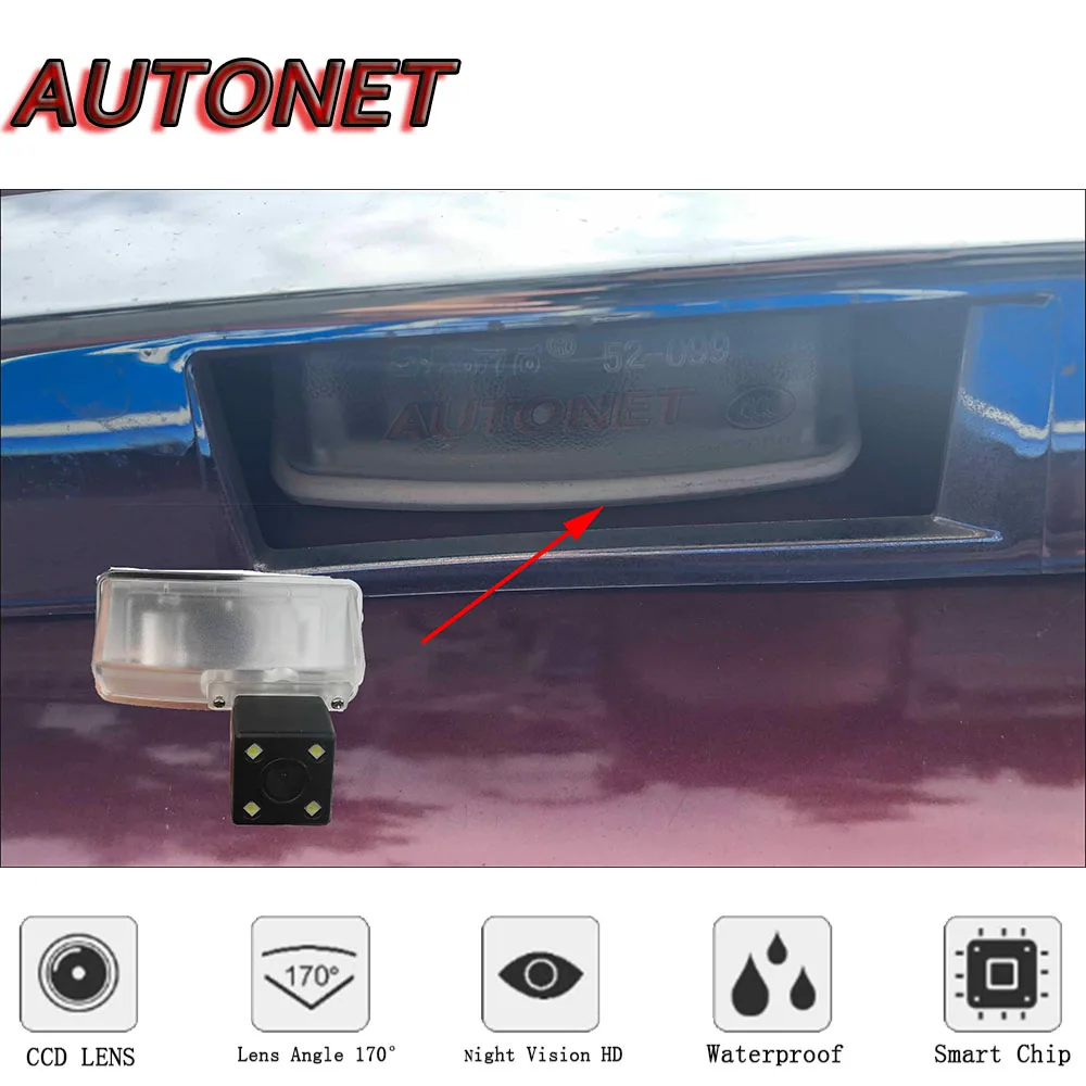Камера заднего вида AUTONET HD с ночным видением для toyota Previa/Estima/Tarago MK2 XR30 XR40 2002 ~ 2005