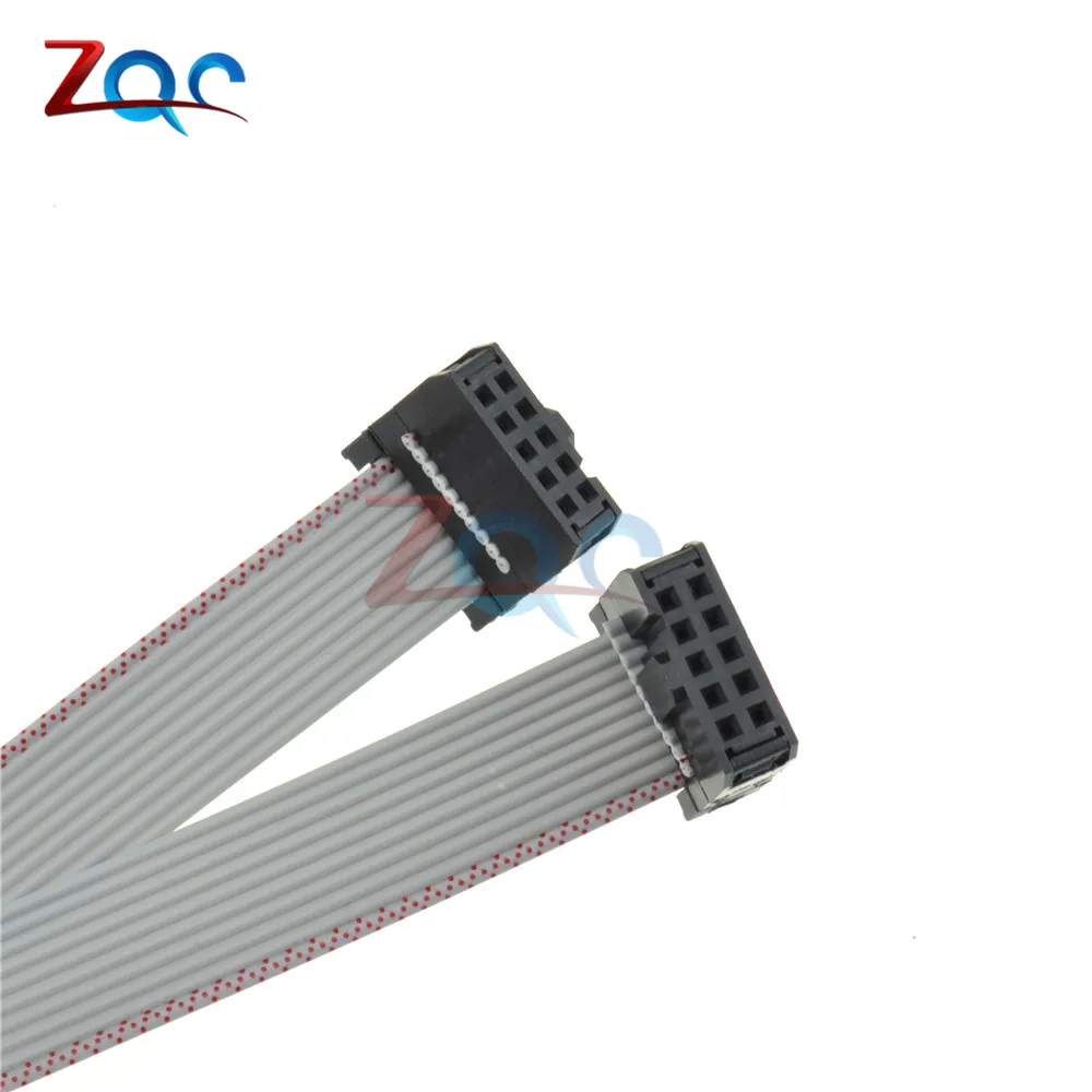 70 см 10 Pin USB ASP ISP JTAG AVR провод P IDC плоский ленточный кабель для передачи данных 2 54 мм