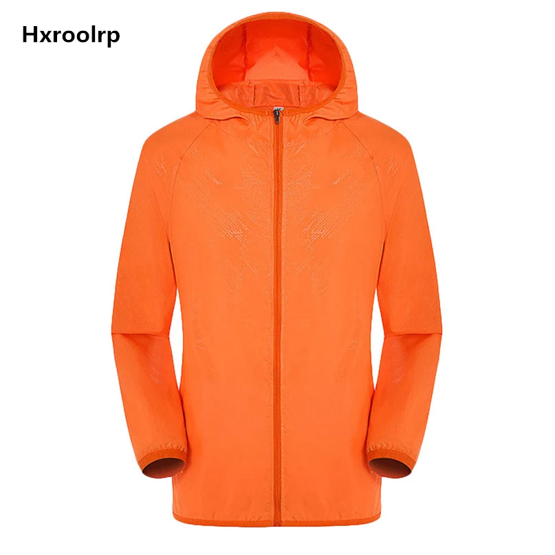 Куртки для велоспорта для мужчин и женщин, Открытый свитер с капюшоном и длинными рукавами, Солнцезащитная одежда, непромокаемая ветровка, Ультралегкая верхняя одежда