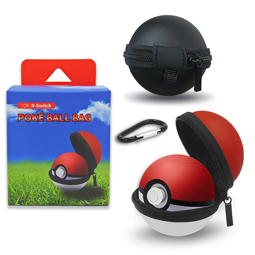 Портативный чехол для переноски Nintendo Switch NS NX Poke ball plus контроллер Pokeball Eevee игровая