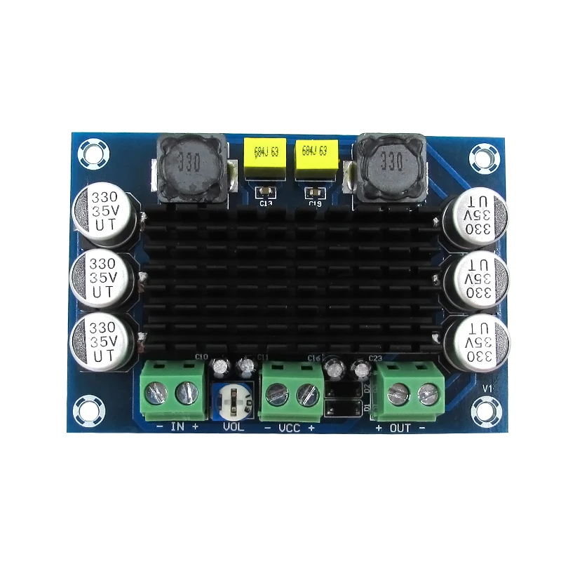 TONLEN TPA3116 D2 моно цифровой аудио усилитель доска класса D 100 Вт усилители DC12-26V DIY XH-M542 HIFI усилитель модуль